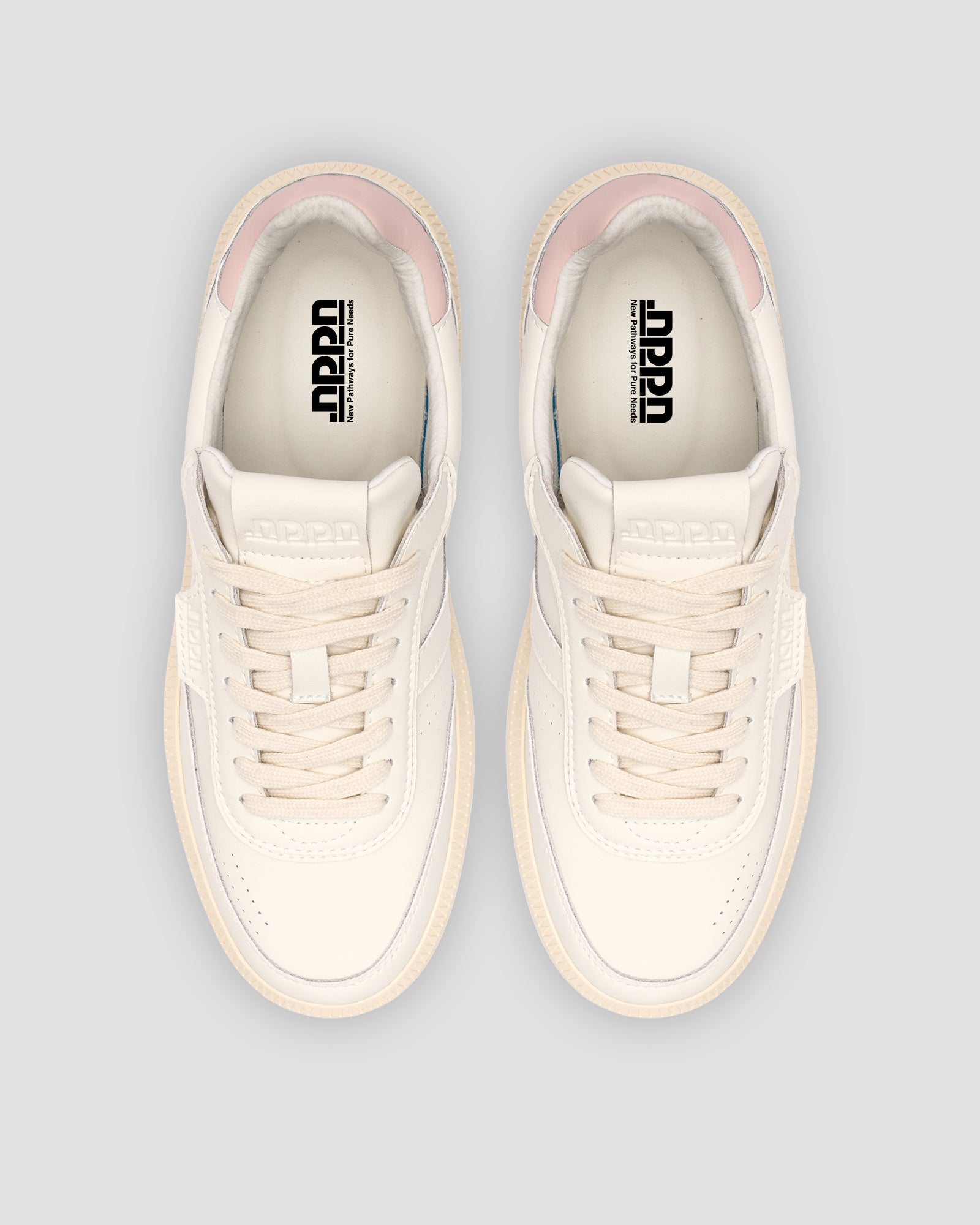 Echo 1 Leather White Pink Off White Sole