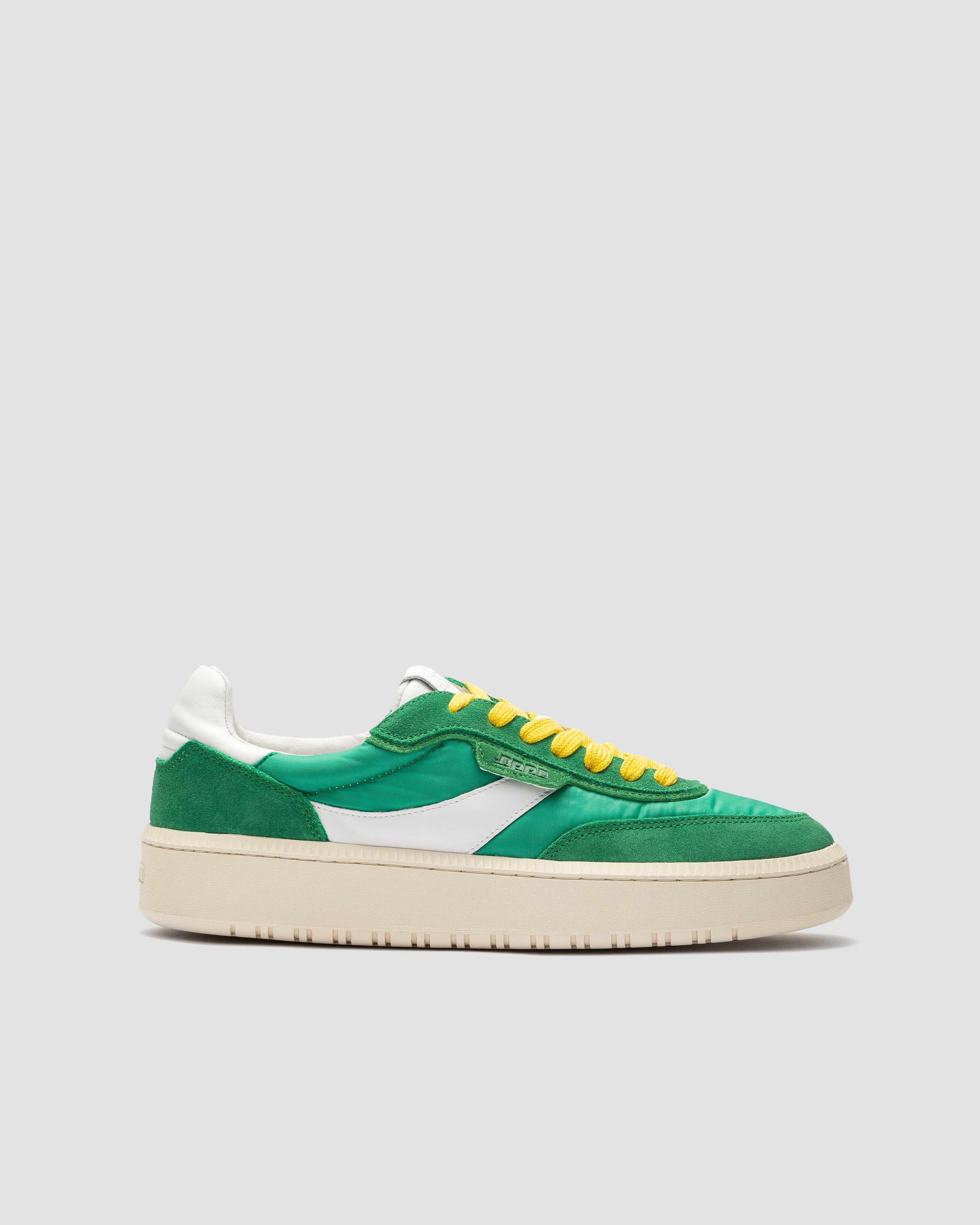Echo 1 Leather Suede Nylon Green White